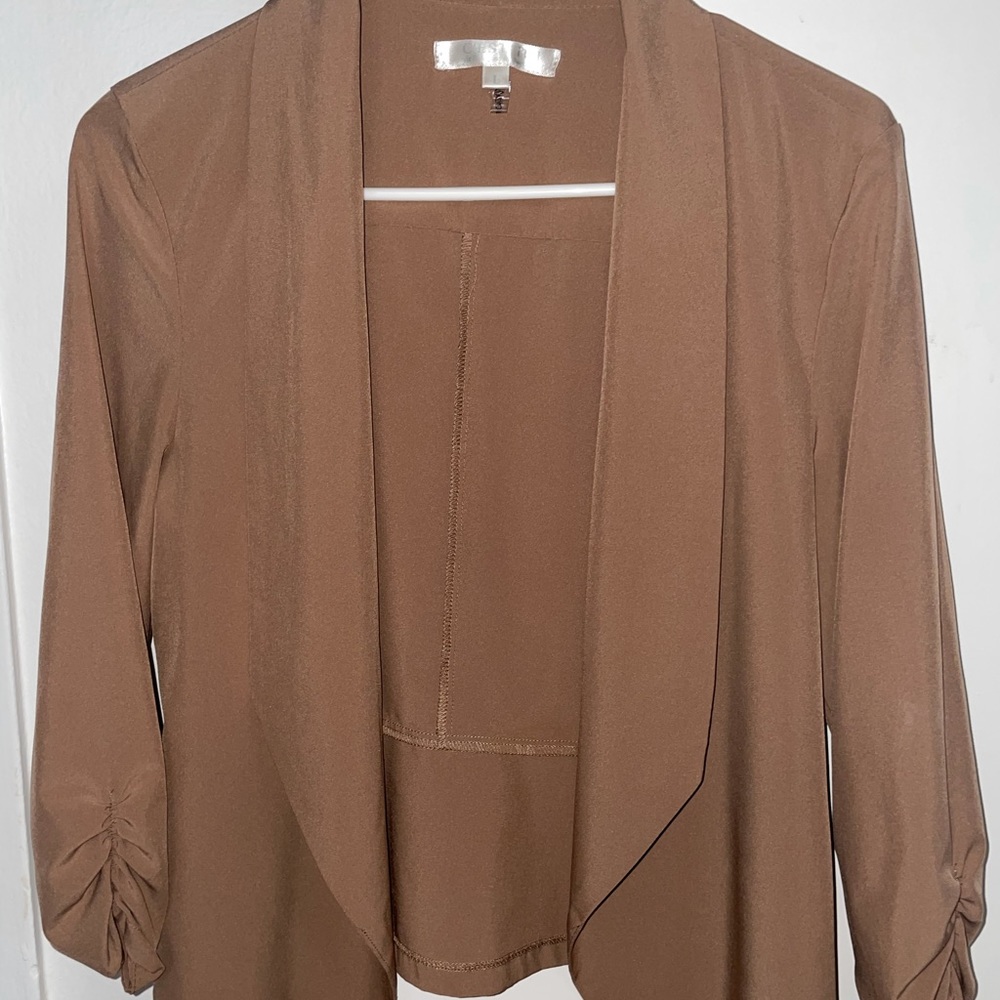 Tan blazer
